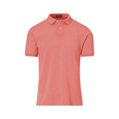 Ralph Lauren Custom Slim Fit Mesh Polo Winslow Red