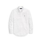 Ralph Lauren Slim Fit Stretch Oxford Shirt White