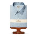 Ralph Lauren Eli Patterned Dobby Shirt Rl 126 Light Blue