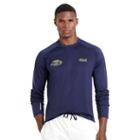 Ralph Lauren Polo Sport Us Open Mesh-paneled T-shirt French Navy