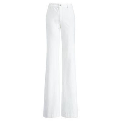 Ralph Lauren Barton Wide-leg Jean Off White