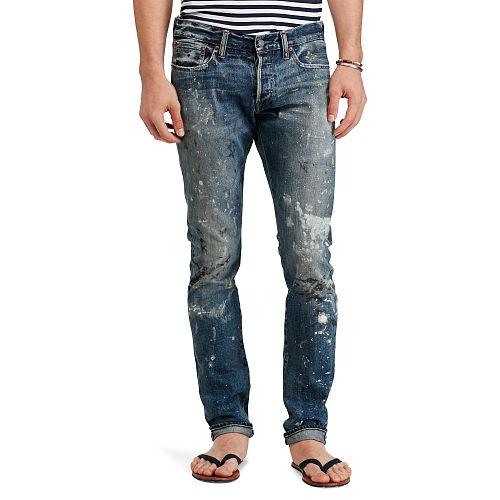 Polo Ralph Lauren Sullivan Slim-fit Jean Sutton Painted