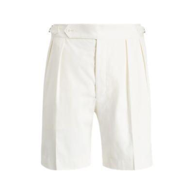 Ralph Lauren Slub Stretch Twill Short Off White