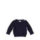 Ralph Lauren Cable-knit Cashmere Sweater French Navy 12m