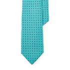 Polo Ralph Lauren Neat Silk Narrow Tie Teal