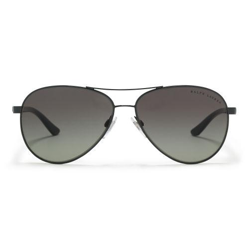 Ralph Lauren Pilot Sunglasses Shiny Black