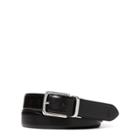 Ralph Lauren Vachetta Leather Dress Belt Black/dark Brown