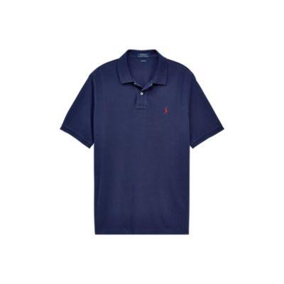 Ralph Lauren Classic Fit Mesh Polo Shirt Windsor Navy 1x Big