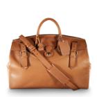 Ralph Lauren Saddle Calfskin Cooper Bag Rl Gold