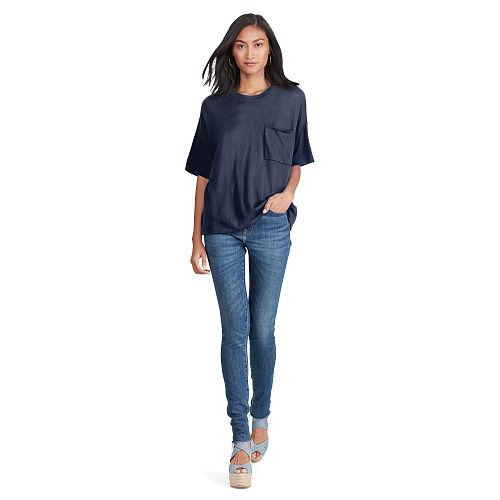 Polo Ralph Lauren Cashmere Pocket Tee Bright Navy