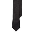 Polo Ralph Lauren Dotted Wool-silk Tie Black/grey