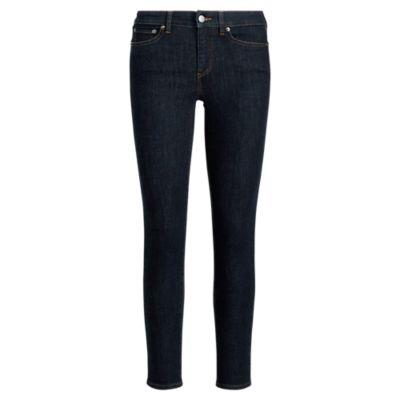 Ralph Lauren Premier Skinny Ankle Jean Rinse Wash