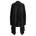 Ralph Lauren Open-front Cardigan Polo Black