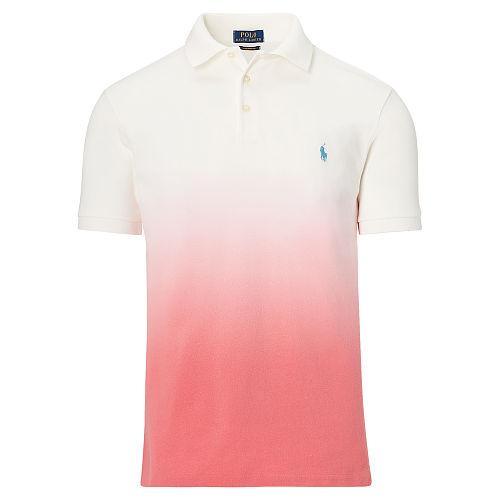Polo Ralph Lauren Custom Fit Cotton Mesh Polo Winslow Red