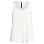 Ralph Lauren Flyaway-back Jersey Tank White