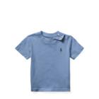 Ralph Lauren Cotton Jersey Crewneck T-shirt Capri Blue 18m