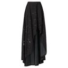 Polo Ralph Lauren Denim High-low Skirt Black