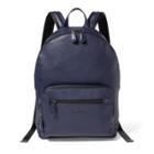 Ralph Lauren Pebbled Leather Backpack Blue