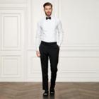Ralph Lauren Barathea Tuxedo Trouser Black