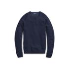 Ralph Lauren Merino Wool Sweater Medieval Blue Heather