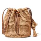 Ralph Lauren Lauren Janice Straw Bag Natural