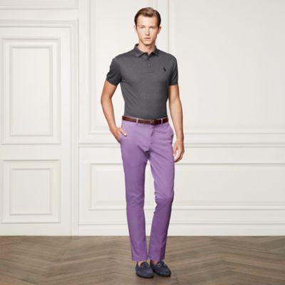 Ralph Lauren Slim Fit Washed Stretch Chino Harbor Purple