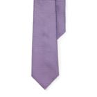Ralph Lauren Woven Silk Narrow Tie Violet