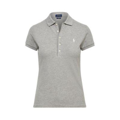 Ralph Lauren Slim Fit Polo Shirt Andover Heather