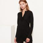 Ralph Lauren Lauren Merino Wool Tunic Black