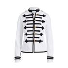 Ralph Lauren Military Denim Jacket Mineral White Wash