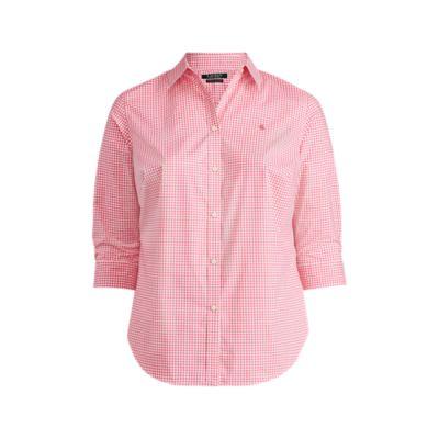 Ralph Lauren Button-down Shirt Ultra Pink/white