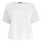 Ralph Lauren Lauren Woman Eyelet-embroidered Top White