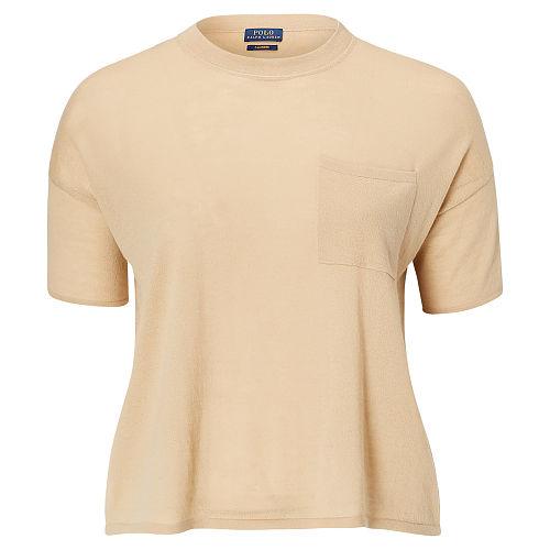 Polo Ralph Lauren Cashmere Pocket Tee Sand