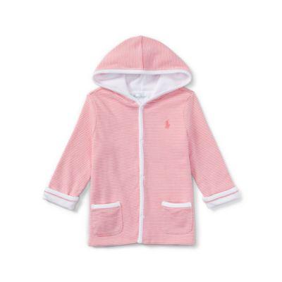 Ralph Lauren Striped Reversible Jacket Pink 3m