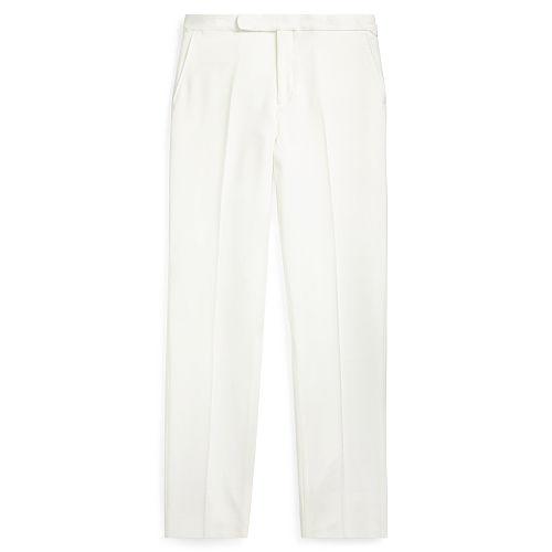 Polo Ralph Lauren Polo Wool Gabardine Trouser Cream