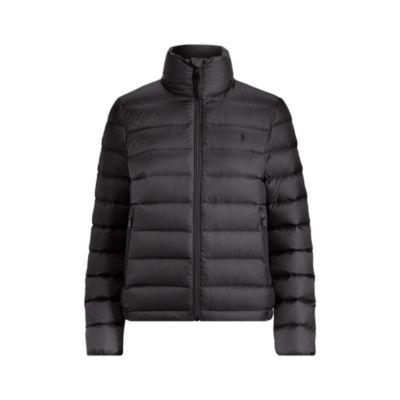 Ralph Lauren Packable Down Jacket Polo Black