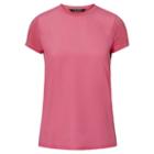 Ralph Lauren Lauren Crepe-front Jersey Tee Peace Rose