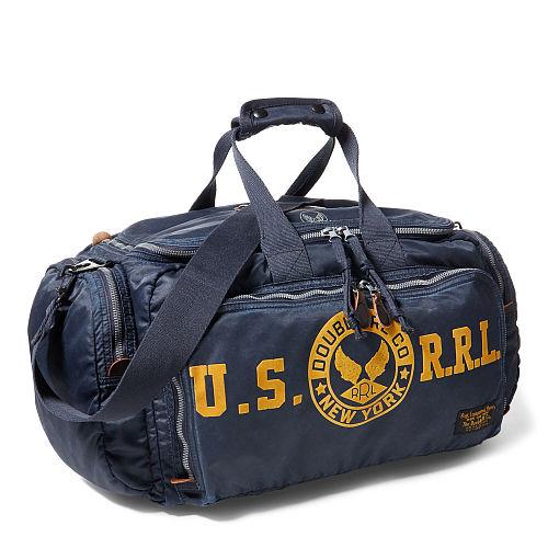 Ralph Lauren Rrl Nylon Kit Bag Navy