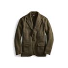 Ralph Lauren Herringbone Tweed Sport Coat Olive