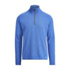 Ralph Lauren Wool-blend Half-zip Sweater Maidstone Blue