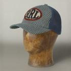 Ralph Lauren Indigo Striped Trucker Hat Indigo / White