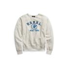 Ralph Lauren Cotton-blend-fleece Sweatshirt Thermal Cream