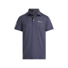 Ralph Lauren Custom Slim Performance Polo Winter Navy Heather