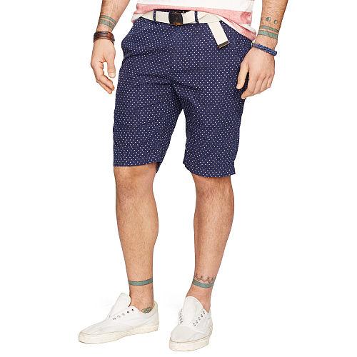 Ralph Lauren Denim & Supply Star-print Chino Short Mini Star Navy/red Star