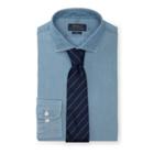 Ralph Lauren Slim Fit Chambray Shirt French Blue/white