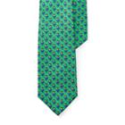 Polo Ralph Lauren Toucan-print Silk Narrow Tie Bright Green
