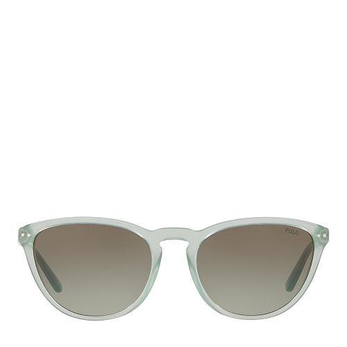 Polo Ralph Lauren Cat-eye Sunglasses Shiny Pale Green