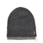 Ralph Lauren Layered Merino Wool Watch Cap Wndsr Htr/fwn Gry Htr