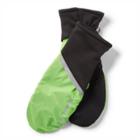 Ralph Lauren Mitten-top Athletic Gloves Black/rescue Green
