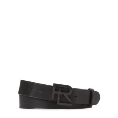 Ralph Lauren Rl Leather Belt Black
